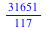 `/`(31651, 117)